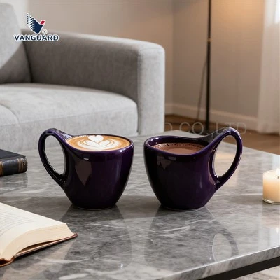 Cangkir Cappuccino Keramik Unik