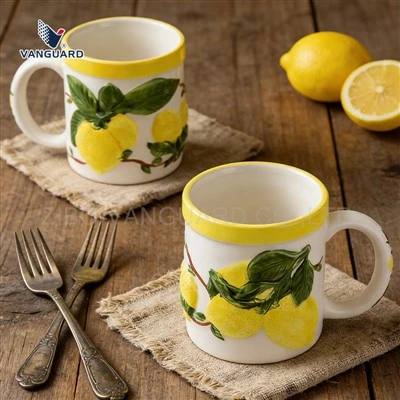 Mug Keramik Lemon 3D