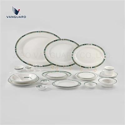 Set Makan Malam Porselen Lengkap